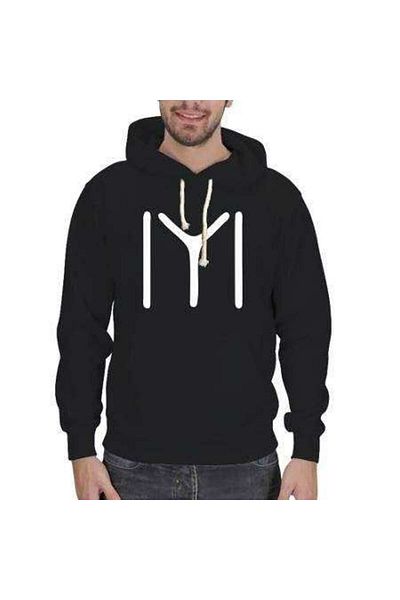 Tshirthane Мъжки суитшърт с качулка и дължина Kayi