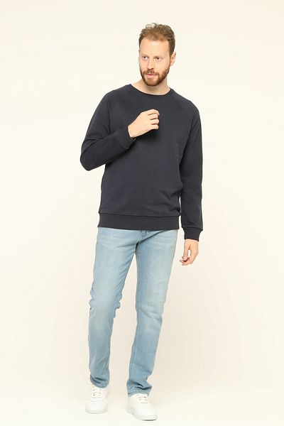 Owut Collection Hanorac oversize bleumarin pentru bărbați