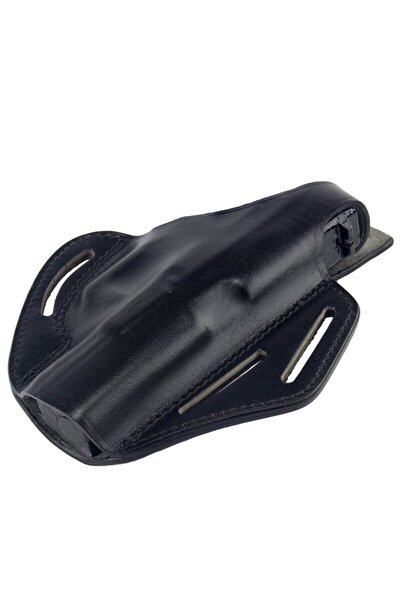 Polis Sepeti Sarsılmaz Kılınç 2000 Light Deri Tabanca Kılıfı Tam Kelebek Siyah