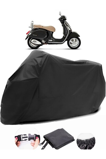 AutoEN Vespa GTS 250 ABS Black Motorcycle Tarpaulin Waterproof Durable Fabric