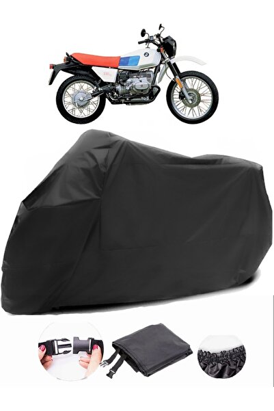 AutoEN BMW R 80 GS Compatible Black Motorcycle Tarpaulin Waterproof Durable F...