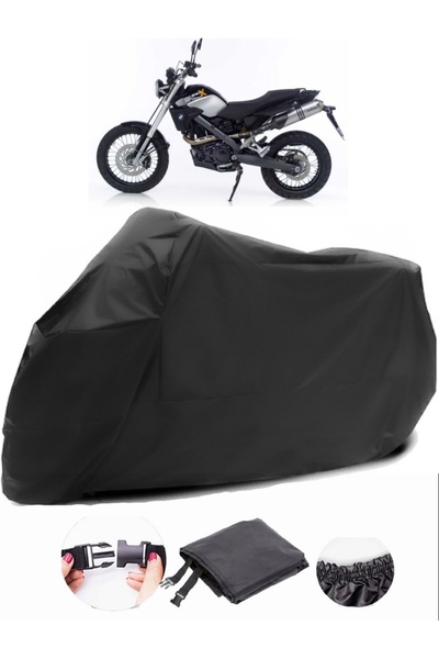 AutoEN BMW G 650 X Country Black Motorcycle Tarpaulin Waterproof Durable Fabric