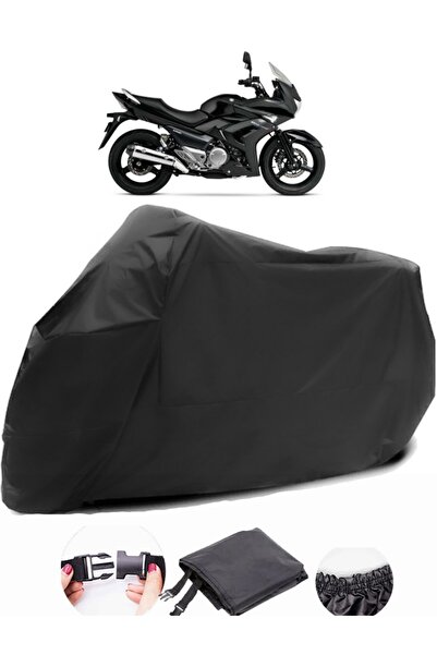 AutoEN سوزوكي GW 250F قماش مشمع أسود للدراجات النارية مقاوم للماء