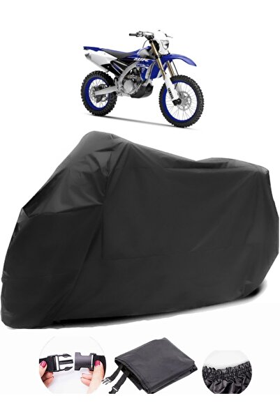 AutoEN Yamaha WR 450 F Black Motorcycle Tarpaulin Waterproof Durable Fabric
