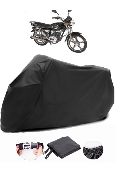 AutoEN بيسان توبراك WRC 100 قماش مشمع أسود للدراجات النارية مقاوم للماء