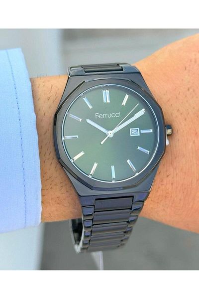 Ferrucci FRC.FT.1.201 Ferrucci Steel Cord Inner Gauges Active Function New Season Men's Wristwatch
