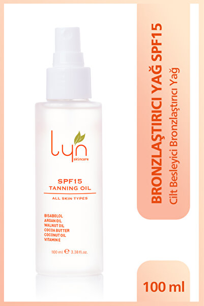 Lyn Skincare Bronzlaştırıcı Yağ Spf15 100ml