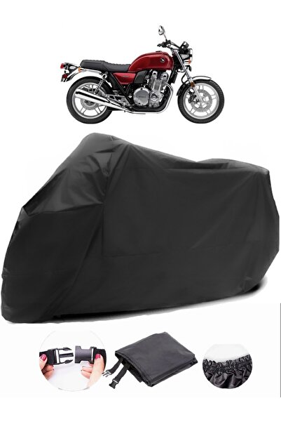 AutoEN Honda CB 1100 Black Motorcycle Tarpaulin Waterproof Durable Fabric