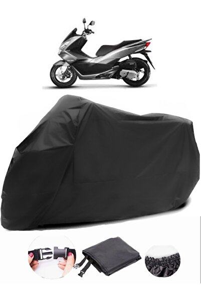 AutoEN Honda JF 26 Black Motorcycle Tarpaulin Waterproof Durable Fabric