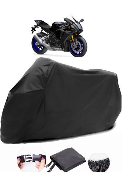 AutoEN Yamaha YZF R1M Black Motorcycle Tarpaulin Waterproof Durable Fabric