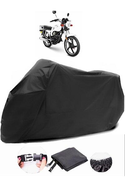 AutoEN Falcon Crazy 125 Black Waterproof Motorcycle - Durable Fabric