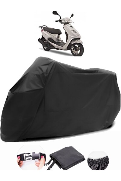 AutoEN Yamaha Cygnus L Black Motorcycle Tarpaulin Waterproof Durable Fabric
