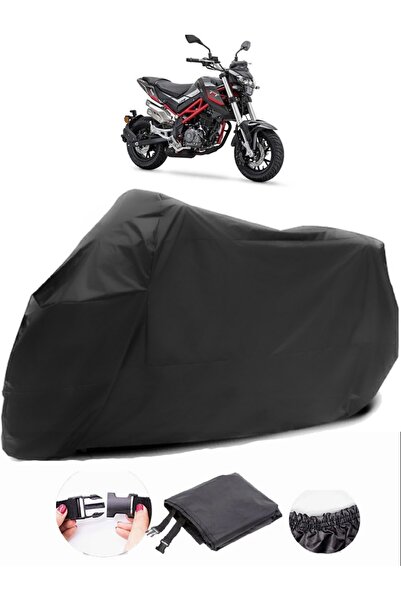 AutoEN Benelli TNT 125 Black Motorcycle Tarpaulin Waterproof Durable Fabric