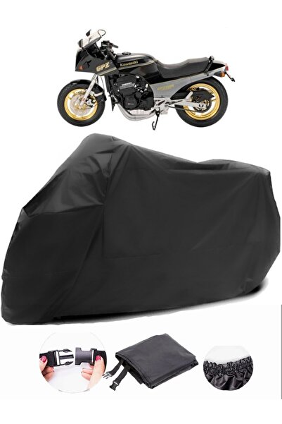 AutoEN لدراجة كاواساكي GPZ 900 R قماش أسود مقاوم للماء من القماش المتين