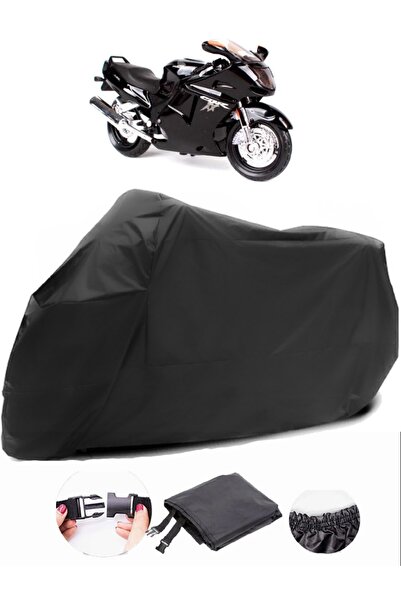 AutoEN Honda CBR 1100 XX Black Motorcycle Tarpaulin Waterproof Durable Fabric