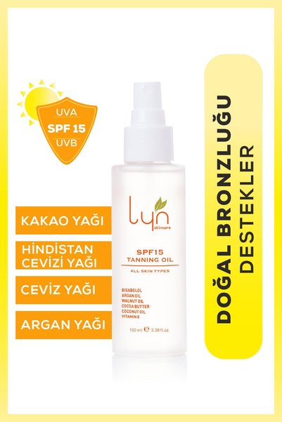 Lyn Skincare Bronzing Oil Spf15 100ml