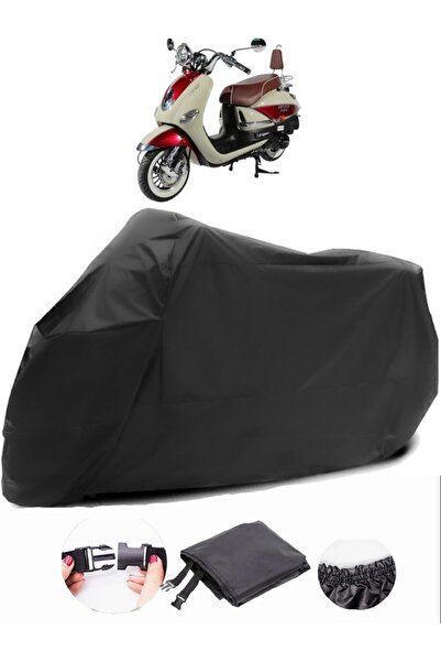 AutoEN Arora AR 150T-N2 متوافق مع الحنين إلى الماضي، قماش مشمع أسود مقاوم للم...