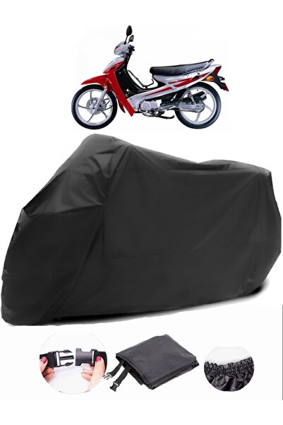 AutoEN Kymco Activ 100 قماش مشمع أسود للدراجات النارية مقاوم للماء