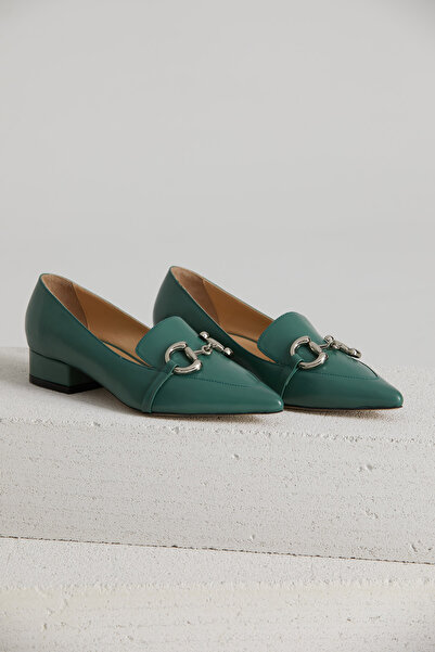 DUYGUSHOESBAG Kadın Hakiki Deri Özel Tasrım Babet