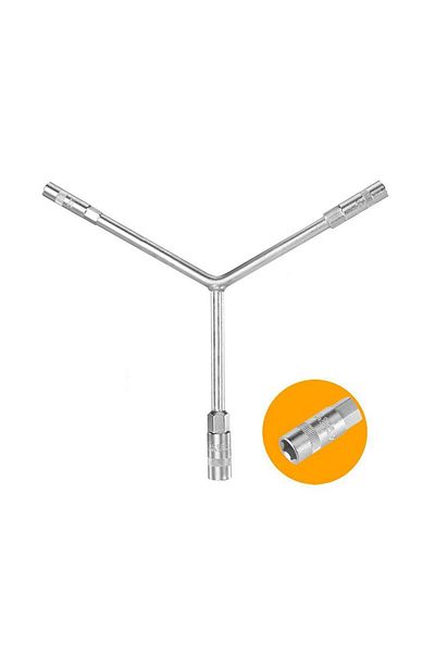 Ingco 8-10-12mm Y-type Socket Wrench