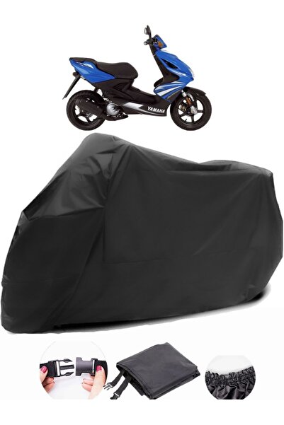 AutoEN ياماها ايروكس 100 قماش مشمع أسود للدراجات النارية مقاوم للماء