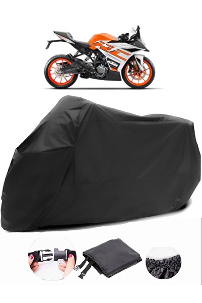 AutoEN KTM 125 RC قماش مشمع أسود للدراجات النارية مقاوم للماء