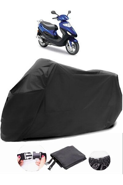 AutoEN Kymco Movie XL 125 قماش مشمع أسود للدراجات النارية مقاوم للماء