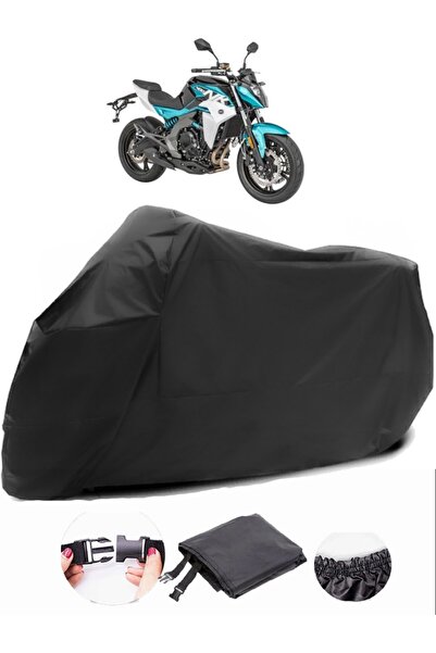 AutoEN CF Moto 400 NK Black Motorcycle Tarpaulin Waterproof Durable Fabric