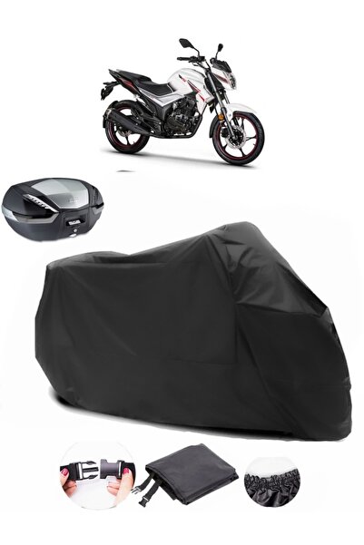 AutoEN RKS Titanium 220 Backpack Compatible Black Motorcycle Tarpaulin Waterp...