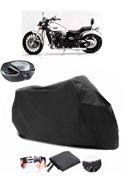 AutoEN Asian Ghost 350 Backpack Compatible Black Motorcycle Tarpaulin Waterpr...