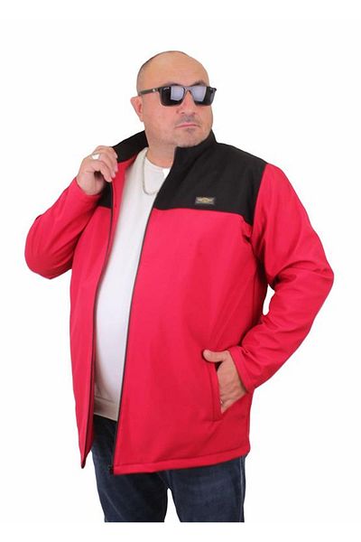 Starbattal Large Size Waterproof Waterprof Coat 23822 RED