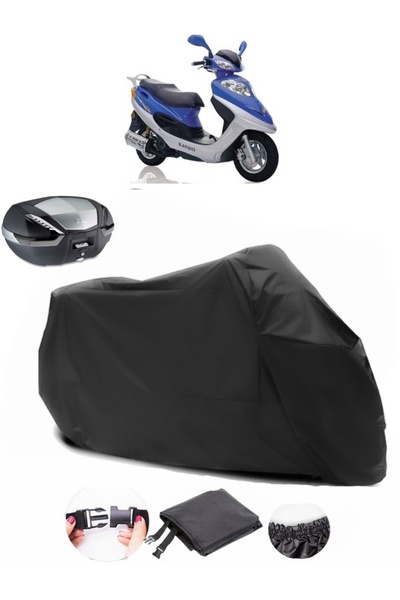 AutoEN حقيبة ظهر Kanuni Trex 150 متوافقة مع القماش المشمع الأسود للدراجات الن...