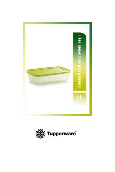 Tupperware Alaska Cup Short Body 1L Green