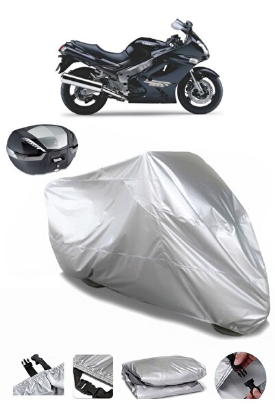 Breen حقيبة خلفية متوافقة مع القماش المشمع للدراجات النارية Kawasaki ZZR 1200...