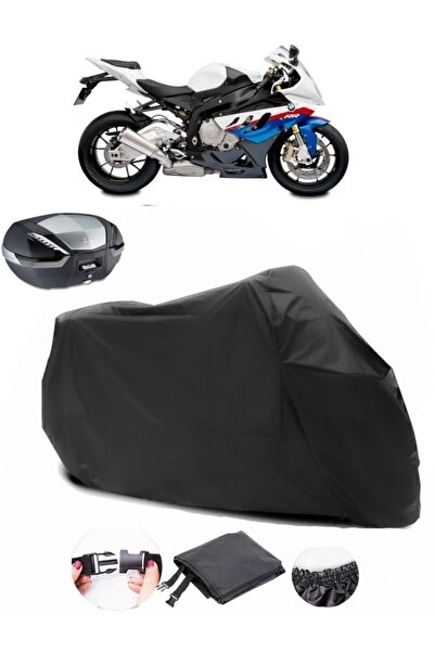 AutoEN BMW S 1000 RR HP Motosport Rear Bag Compatible Black Motorcycle Tarpau...