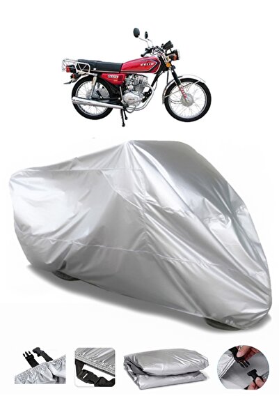 AutoZEL دراجة نارية فيكتوري 125 - محرك فولاذي، قماش مقاوم للماء ومتين