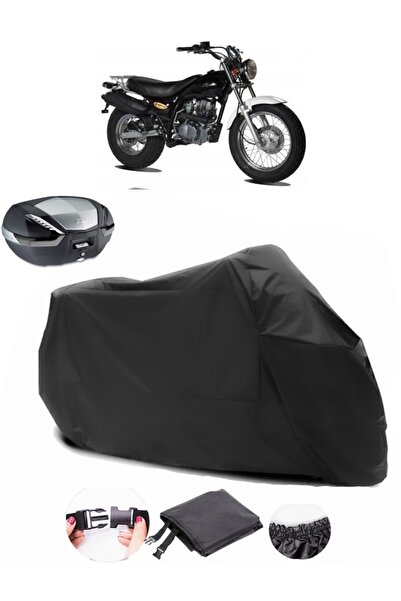 AutoEN Skyteam V-Raptor 250 Backpack Compatible Black Motorcycle Tarpaulin Waterproof Durable Fabric