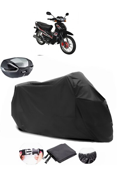 AutoEN حقيبة يوكي YK100-7 باشا الخلفية متوافقة مع القماش المشمع الأسود للدراج...