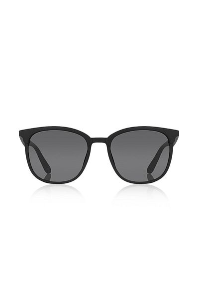 Kinary Unisex Sunglasses Black Matte 1018