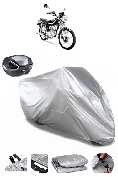 AutoEN Yuki YK-100M Modify Rear Bag Compatible Motorcycle Tarpaulin Luxury Qu...