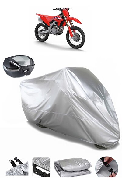 AutoEN Honda CRF 450 R Rear Bag Compatible Motorcycle Tarpaulin Luxury Qualit...