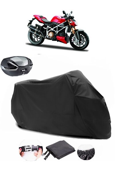AutoEN حقيبة Ducati Streetfighter S الخلفية متوافقة مع القماش المشمع الأسود ل...