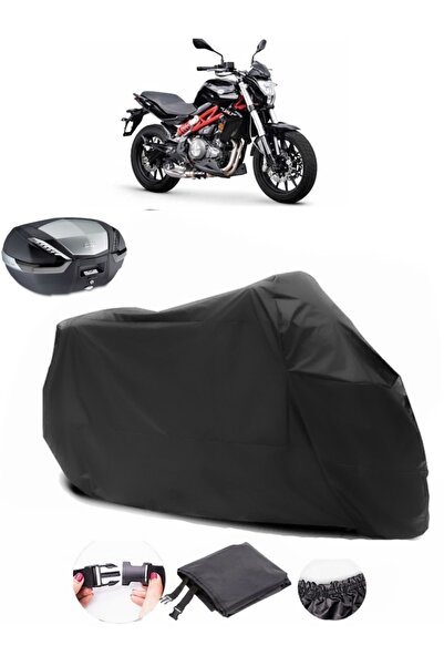 AutoEN حقيبة خلفية متوافقة مع Benelli TNT 250، مشمع أسود للدراجات النارية، نس...