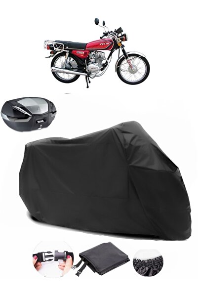 AutoEN حقيبة خلفية من Steel Motor Victory 125 متوافقة مع القماش المشمع الأسود...