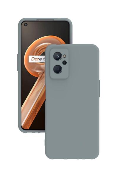 eonaks Realme 9i Kılıf Kamera Korumalı Silikon Rubber Arka Kapak