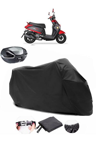 AutoEN Stmax Roma 50 Backpack Compatible Black Motorcycle Tarpaulin Waterproo...