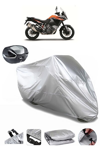 AutoEN KTM 1050 Adventure Rear Bag Compatible Motorcycle Tarpaulin Luxury Qua...