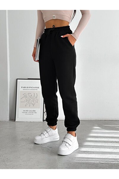 Noa Noa Three Thread Jogger Sweatpants with Fleece Inside