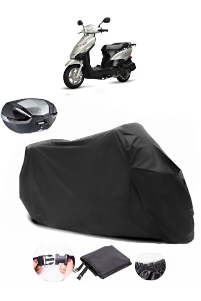 AutoEN حقيبة خلفية Kuba Golf 100 متوافقة مع القماش المشمع الأسود للدراجات الن...