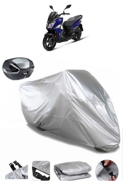 AutoEN SYM Jet 14 200i ABS Rear Bag Compatible Motorcycle Tarpaulin Luxury Quality Thick High Quality